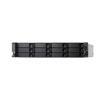TS-h1886XU-RP-R2-D1622-32G-US QNAP 18-Bay Rackmount NAS/iSCSI/IP-SAN 3.2 GHz Intel Xeon D-1622 4-core 32GB ECC RAM - No HDD