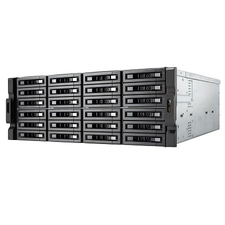 [DISCONTINUED] TS-h2483XU-RP-E2136-128G-US QNAP 24-Bay Rackmount NAS 3.4GHz Intel Xeon E-2136 6-core 128GB ECC RAM - No HDD