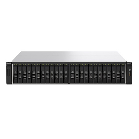 [DISCONTINUED] TS-H3088XU-RP-W1270-64G-US QNAP 30 Bay Rackmount NAS/iSCI 3.4GHz Intel Xeon W-1270 8-core 64GB ECC RAM - No HDD