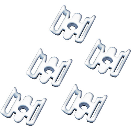 TSW-15 Middle Atlantic Cable Management Tie Saddles Accepts 3/4 Inch Hook and Loop Fasteners and Cable Ties, 15 Pieces