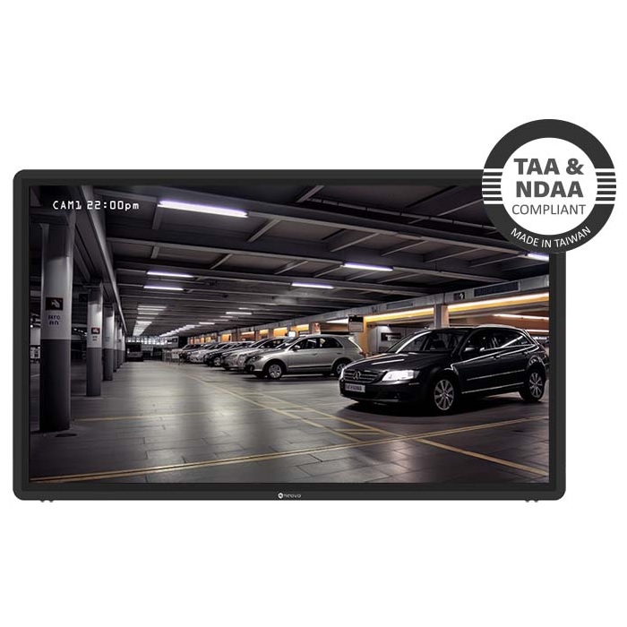TTN-5501 AG Neovo 55" 4K Commercial-grade LCD Display for Video Surveillance