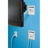 TVBRA2K Arlington Industries 2-Gang Power/Low-Voltage TV Bridge II Kit