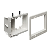 Show product details for TVBU507 Arlington Industries 3-Gang Recessed TV Box for Power and Low Voltage