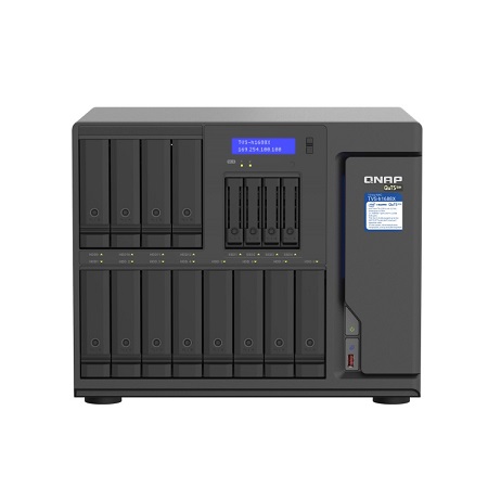 TVS-H1688X-W1250-32G-US QNAP 16 Bay Desktop 3.3GHz Intel Xeon W-1250 6-core 32GB ECC RAM - No HDD