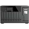 Show product details for TVS-h1277AX-R5-16G-US QNAP QuTS Hero 12-Bay Rackmount NAS 5.1 GHz AMD Ryzen Pro 7645 6-core 16GB DDR5 Non-ECC RAM - No HDD
