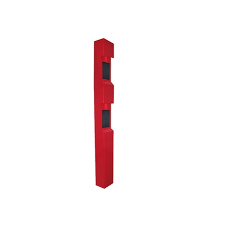 TW-22R/A Aiphone 3-module Dual-Intercom Tower Red
