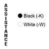 Show product details for TW-ASW Aiphone Tower Assistance Label - White