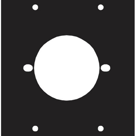 TW2B Middle Atlantic UCP Module, for 2 Bolt Twistlocks and Other 2 Bolt Devices, Fits 1 Connector