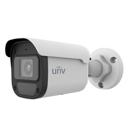 EC-B8F28M Uniview Prime I Series 2.8mm 15FPS @ 8MP Outdoor IR Bullet IP Security Camera 12VDC/PoE