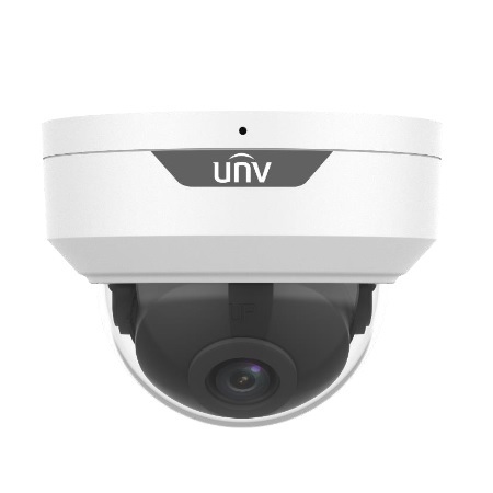 EC-D4F28M-V3 Uniview Prime I Lite Series 20FPS @ 4MP Outdoor IR Day/Night WDR Dome IP Security Camera 12VDC/PoE