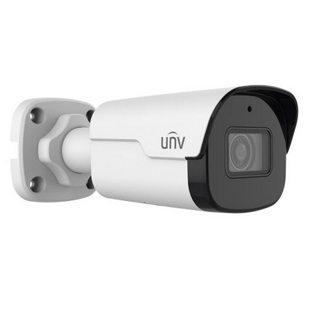 IPC2128SB-ADF28KM-I0 Uniview Prime I Series 2.8mm 20FPS @ 8MP LightHunter Outdoor IR Day/Night WDR Bullet IP Security Camera 12VDC/PoE
