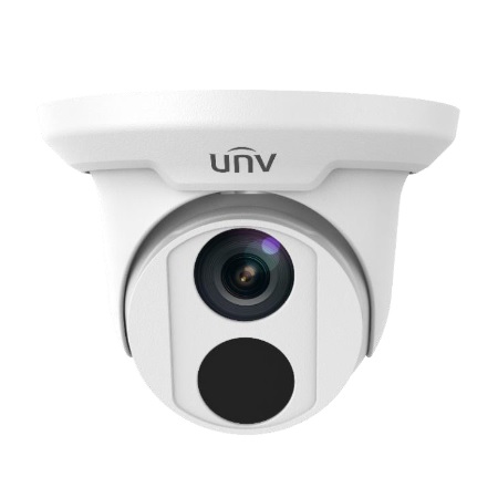 IPC3618SR3-DPF28LM-F Uniview Prime I Series 2.8mm 20FPS @ 8MP Indoor/Outdoor IR Day/Night WDR Eyeball IP Security Camera 12VDC/PoE
