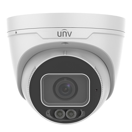IPC3634SE-ADZK-WL-I0 Uniview Prime III Series 2.8~12mm Motorized 30FPS @ 4MP ColorHunter Outdoor White Light Day/Night WDR Eyeball IP Security Camera 12VDC/PoE