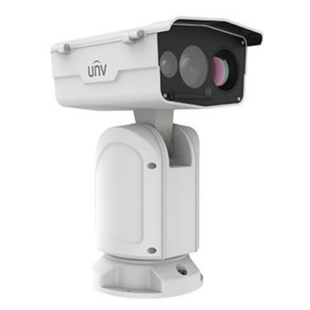 TIC7632EL-F75-2X55G Uniview 6~330mm Motorized 25FPS @ 720p Outdoor Uncooled Dual-Spectrum Thermal PTZ IP Security Camera 24VDC/24VAC/48VDC