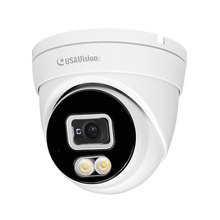 UA-R240F2 UVS Line 2.8mm 30FPS @ 2MP Outdoor Warm Light Day/Night WDR Eyeball IP Security Camera 12VDC/PoE