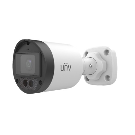 UAC-B122-APF28LM Uniview 2.8mm 25FPS @ 2MP LightHunter Outdoor IR Day/Night DWDR Bullet HD-TVI/HD-CVI/AHD/Analog Security Camera 12VDC