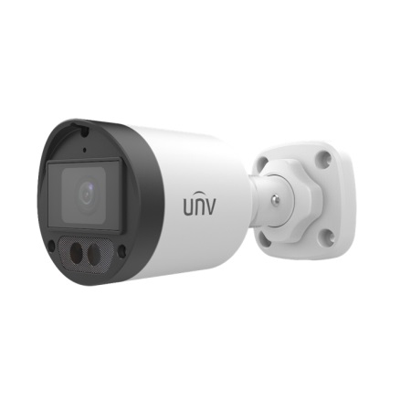 UAC-B125-APF28LM Uniview 2.8mm 25FPS @ 5MP LightHunter IR Day/Night DWDR Bullet HD-TVI/HD-CVI/AHD/Analog Security Camera 12VDC