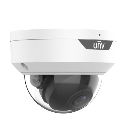 UAC-D122-APF28M Uniview 2.8mm 25FPS @ 2MP LightHunter Outdoor IR Day/Night DWDR Dome HD-TVI/HD-CVI/AHD/Analog Security Camera 12VDC