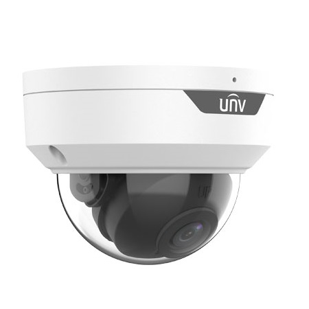 UAC-D125-APF28M Uniview 2.8mm 25FPS @ 5MP LightHunter IR Day/Night DWDR Dome HD-TVI/HD-CVI/AHD/Analog Security Camera 12VDC