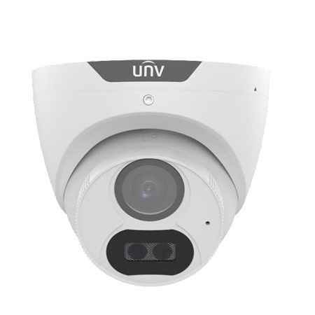 UAC-T125-APF28LM Uniview 2.8mm 25FPS @ 5MP LightHunter IR Day/Night DWDR Turret HD-TVI/HD-CVI/AHD/Analog Security Camera 12VDC