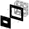 Show product details for UCP-ADP Middle Atlantic UCP Panel 1900 Box Adapter