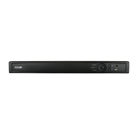 UD1B-16-16TB InVid Tech 16 Channel HD-TVI/HD-CVI/AHD/Analog + 2 Channel IP DVR 240FPS @ 3MP - 16TB