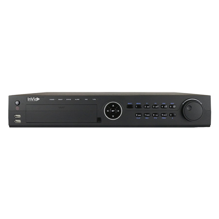 UD3A-32/12TB InVid Tech 32 Channel HD-TVI and Analog + 8 Channel IP DVR 512FPS @ 1080p - 12TB