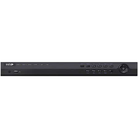 UD4A-16 InVid Tech 16 Channel HD-TVI and Analog + 2 Channel IP DVR 240FPS @ 3MP - No HDD