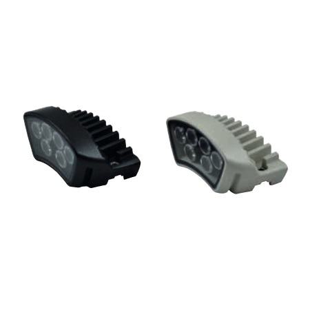 UEIWFAP Videotec White Light Illuminator for Long Distance Lighting Up to 885ft for ULISSE EVO Black Colour (RAL9005)
