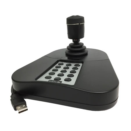 UKB-KEYBOARDUSB InVid Tech Full PTZ Keyboard Controller with Joystick