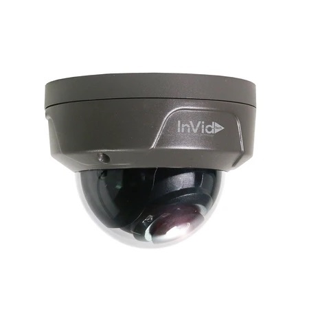 ULT-C2DRIR28B InVid Tech 2.8mm 30FPS @ 1080p Outdoor IR Day/Night WDR Dome HD-TVI Security Camera 12VDC