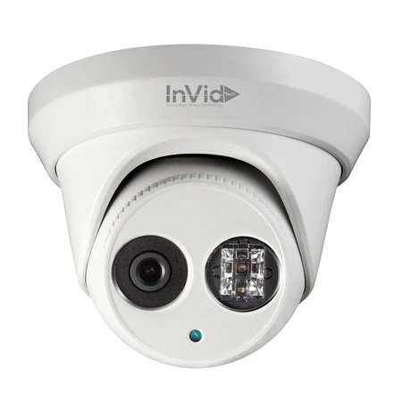 ULT-C2TXIR28 InVid Tech 2.8mm 30FPS @ 2MP Outdoor IR Day/Night WDR Turret HD-TVI Security Camera 12VDC