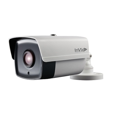 ULT-C5BXIR28 InVid Tech 2.8mm 20FPS @ 5MP Outdoor IR Day/Night WDR Bullet HD-TVI Security Camera 12VDC