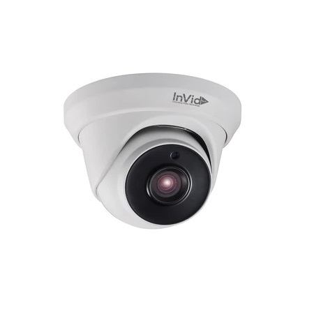 ULT-C5TXIRL28 InVid Tech 2.8mm 20FPS @ 5MP Outdoor IR Day/Night WDR Turret HD-TVI Security Camera 12VDC