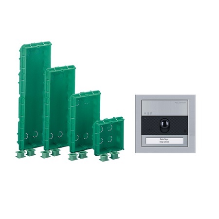 UMV1F-IP Comelit Ultra Video Flush Kits Vip 1 Button