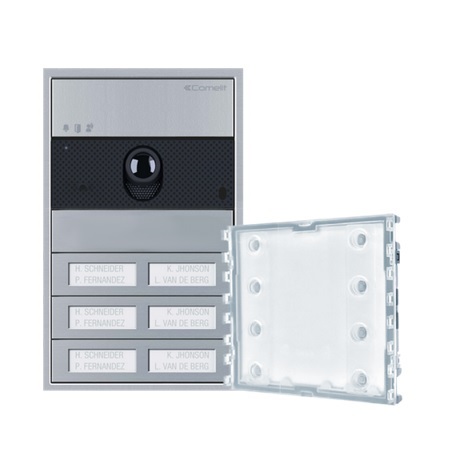 UMV6S-IP Comelit Ultra Video Surface Kits VIP, 6 Button