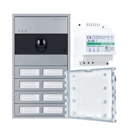 UMV8S-IP Comelit Ultra Video Surface Kits VIP 8 button