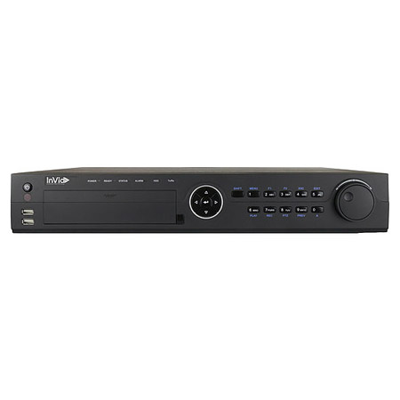 UN1A-16X16L/24TB InVid Tech 16 Channel 256Mbps Max Throughput w/ Built-in 16 Port PoE - 24TB