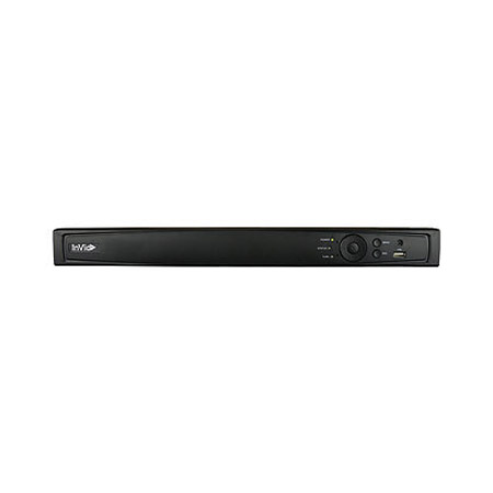 UN1A-4X4 InVid Tech 4 Channel NVR 40Mbps Max Throughput w/ Built-in 4 Port PoE - No HDD