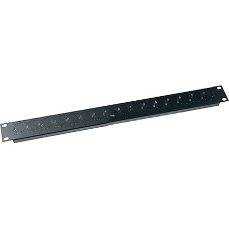 UNI-1 Middle Atlantic 1 Space (1 3/4 Inch) Laser Cut Universal Connector Panel