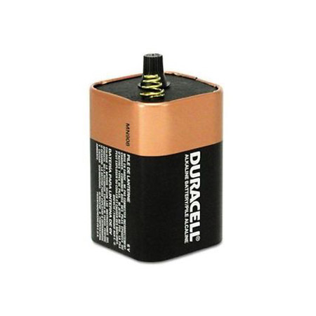 C1533 UPG Duracell 6V Alkaline 6V Bulk Lantern Spring Top