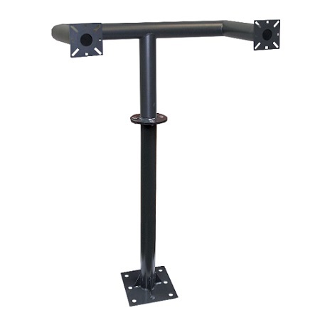 UPM5 Pach & Co Side By Side Universal Pedestal Mount 47" H with 8" x 8" MountBase