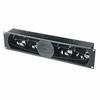 Show product details for UQFP-4RA-INT Middle Atlantic Fan Panel 100 CFM 27dB Anodized Intake Only