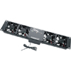 Show product details for UQFP-4 Middle Atlantic Ultra Quiet Fan Panel with Proportional Speed Fan Control, 4 Fans, 120V
