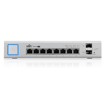 US-8-150W Ubiquiti Switch 8 Gigabit Port 130W Total Managed PoE Switch