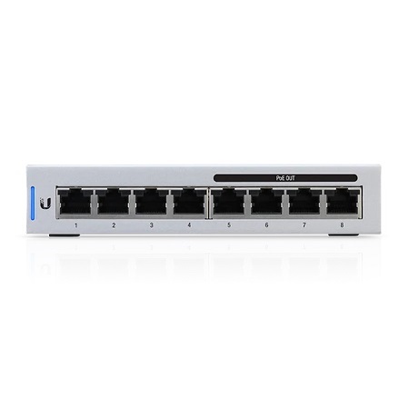 US-8-60W-5 Ubiquiti Switch 8 Gigabit Port 48W Total Managed PoE Switch - 5 Pack