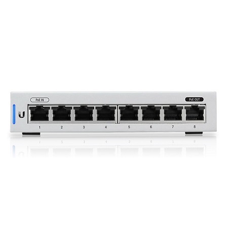 US-8-5 Ubiquiti Switch 8 Gigabit Port 120W Total Managed PoE Switch - 5 Pack