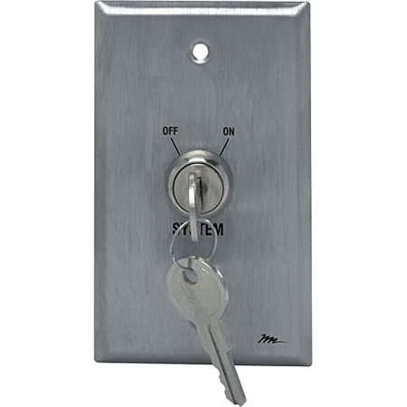USC-K Middle Atlantic Remote Keyswitch Wall Plate for MPR-SEQ/PDS