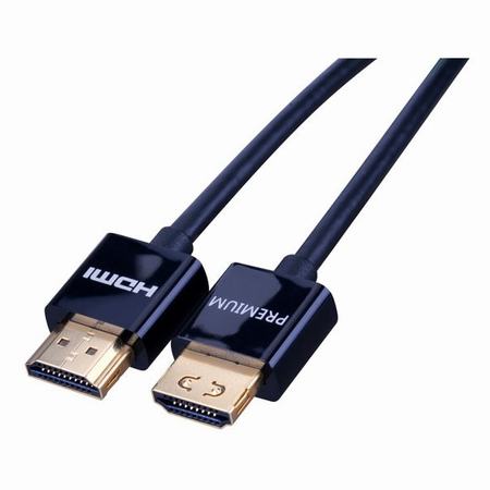 USCP03 Vanco Ultra Slim Certified Premium High Speed HDMI Cables with Ethernet - 3 ft