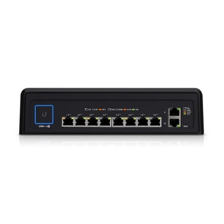 USW-Industrial Ubiquiti Switch Industrial 2 Gigabit Port + 8 Port PoE 430W Total Managed PoE Switch